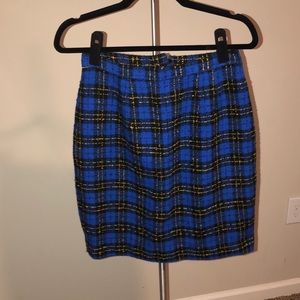 Clueless-era plaid skirt!